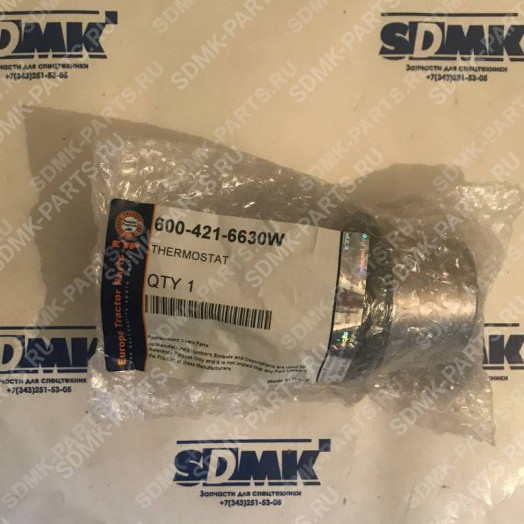 Термостат 600-421-6610, 6127-11-6520 KOMATSU PC400-6 600-421-6630 2