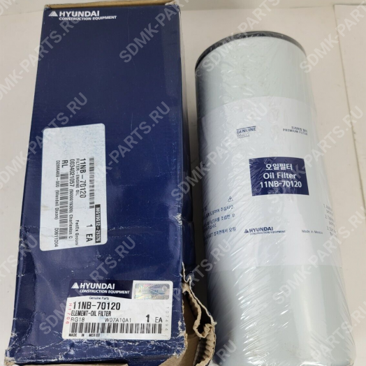 Фильтр масляный HYUNDAI R520LC-9 11NB-70120